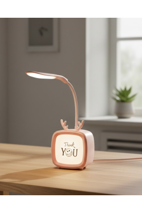 Esnek Gövdeli LED Masa Lambası Taşınabilir Gece Aydınlatması