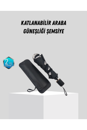 Ön Cam Güneşliği – Kalın Kumaş ve Cam Elyaf İskelet ile Maksimum UV Koruma