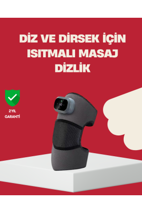 3 Seviyeli Titreşimli Isıtmalı Diz Bakım Masaj Cihazı