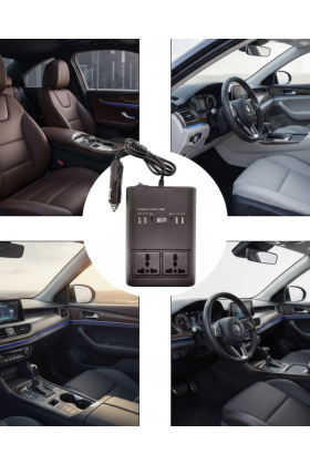 Araç Çakmak Girişli Güç İnvertörü 150W