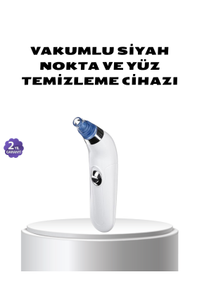 Vakumlu Siyah Nokta Temizleme Cihazı – 5 Kademe Güç ve 4 Başlıklı Derin Cilt Bakımı