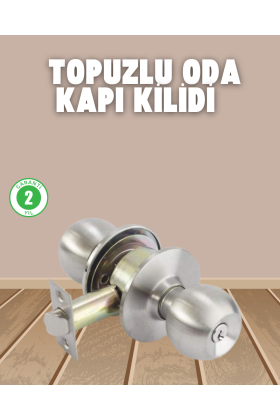 İç ve Dış Mekan Uyumlu Giriş Tipi Topuzlu Kilit