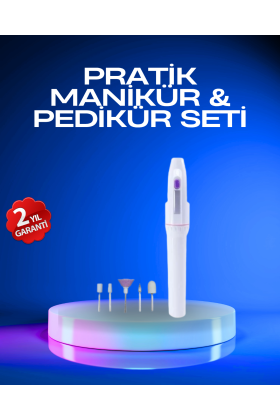 Taşınabilir Profesyonel Elektrikli Tırnak Matkap Seti – Sessiz Güçlü ve Dayanıklı