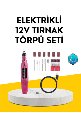 12v Çok Fonksiyonlu Tırnak Bakım Cihazı