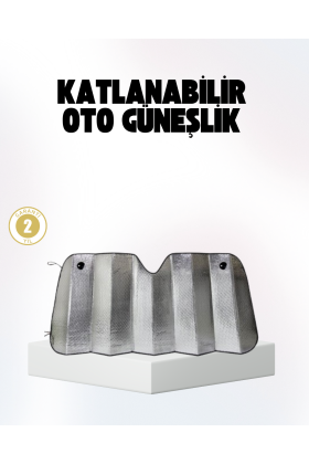 Otomobil Güneşliği – Katlanabilir Tasarım ve Süngerli Isı Yalıtımı