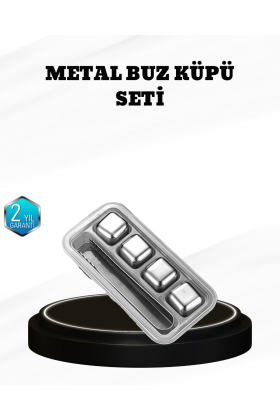 304 Paslanmaz Çelik Buz Küpü Seti Sulandırmadan Soğutan Yeniden Kullanılabilir