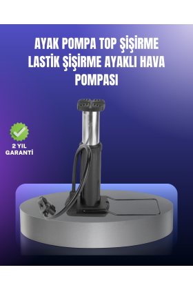 Ayak Pompası Otomobil Motosiklet Bisiklet Lastik Şişirme