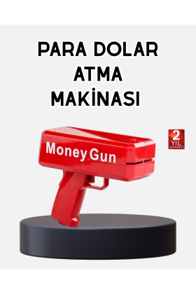 ABS Malzemeli Para Saçma Tabancası Etkinlik ve Parti Kullanımına Uygun