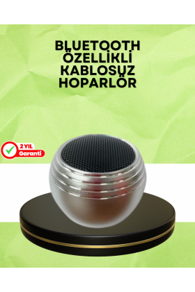 Taşınabilir Bluetooth Hoparlör Yüksek Ses Kaliteli Mini Tasarım
