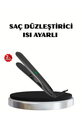 Titanyum Kaplamalı Saç Düzleştirici – Nem Koruma Sensörü
