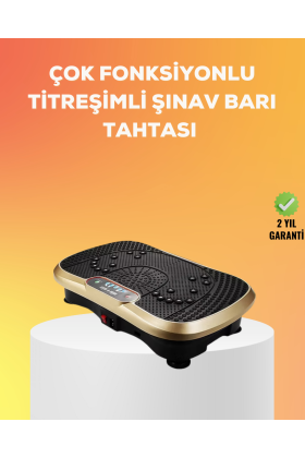 Kas Aktivasyonunu Artıran Titreşimli Egzersiz Makinesi