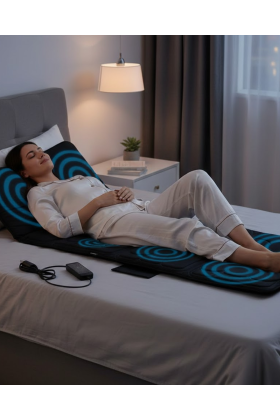 Sırt Bel Boyun Masaj Minderi Isıtmalı Titreşimli Sistem
