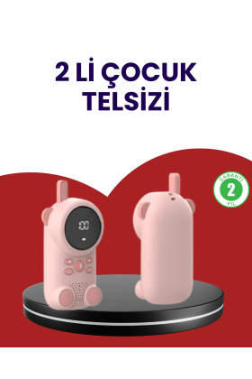 Uzun Menzilli Bebek Telsizi – VOX Modlu Renkli LCD Ekranlı