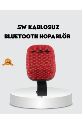 Bluetooth 5.1 Kablosuz Hoparlör – Güçlü Bas FM Radyo ve Çoklu Giriş Destekli