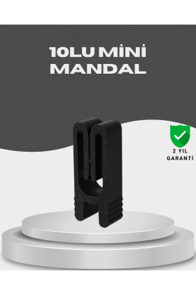 Plastik Poşet Kilidi Mutfak İçin Çok Amaçlı 10 Adet