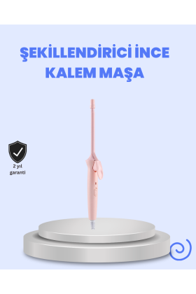 Seramik Kaplamalı İnce Saç Maşası 130°C Sabit Isı