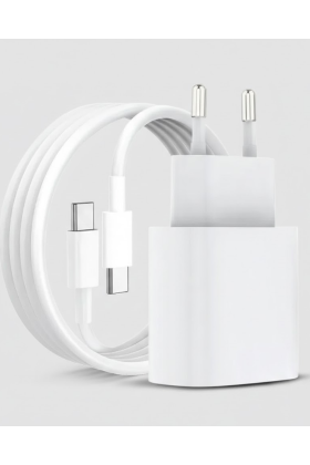 35W Güçlü USB-C Şarj Aleti Type-C Kablo Dahil