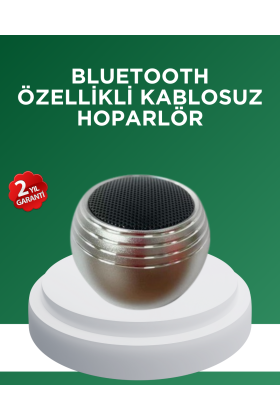 Mini Bluetooth Hoparlör TWS Özellikli Taşınabilir Güçlü Ses
