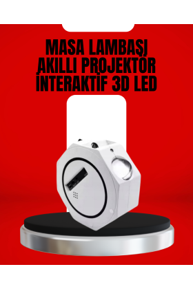 Taşınabilir 360° Ayarlanabilir Gökyüzü Projeksiyon Lambası