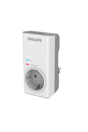PHILIPS CHP7010W/10 Tekli Akım Korumalı Priz 1140 Joules (Beyaz)(1923)
