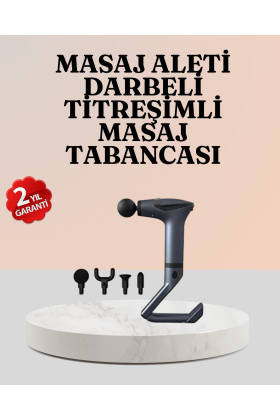 AKTÜEL 3in1 Taşınabilir Şarjlı Titreşimli Masaj Cihazı Çok Fonksiyonlu