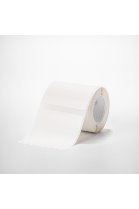 NIIMBOT T50 Etiket 50mm x 50mm (Tek Kolonda 1li) 150 adet Beyaz Yuvarlak (B1 B21S B3S B21 PRO)(1923)