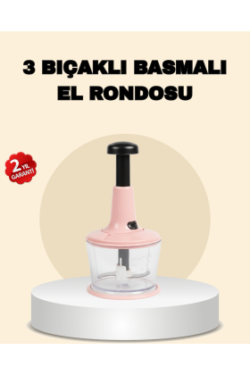 Basmalı Manuel Rondo Hızlı ve Zahmetsiz Doğrama