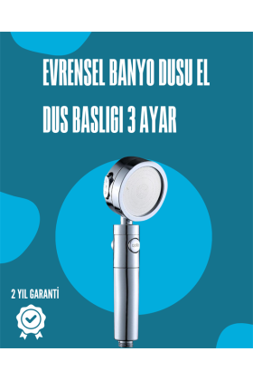 Su Tasarruflu ve Kolay Kurulumlu El Duş Başlığı – Yüksek Performans