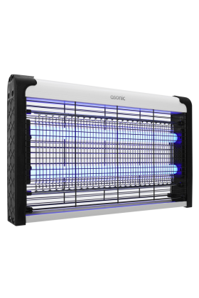 ASONIC AS-A29 Siyah 6W 2000V Masaüstü Zincir Askılı 2adet UV Mor Işıklı Siyah Kasa Sinek Öldürücü(1923)