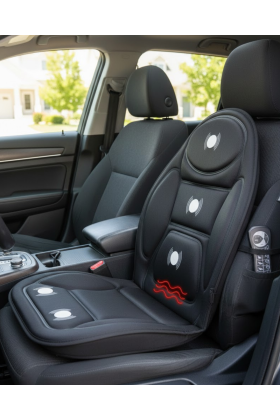 Araç ve Ev Uyumlu Masaj Koltuk Minderi Uzaktan Kumandalı