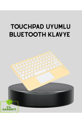 Bluetooth Kablosuz Klavye – İnce Slim Model Tablet ve Akıllı TV Uyumlu Sessiz Tuşlu Taşınabilir Klavye