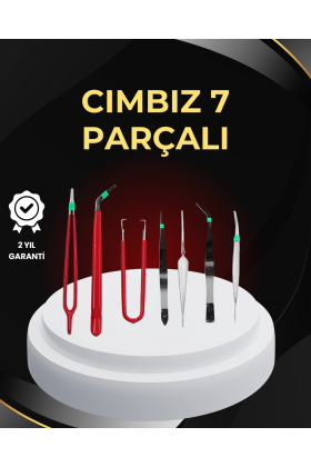 Model Yapımı ve Anakart Tamiri İçin Hassas 7’li Cımbız Seti