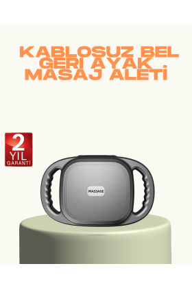 2000 mAh Şarjlı Masaj Tabancası 6 Başlık Ayarlı Güçlü Masaj Cihazı