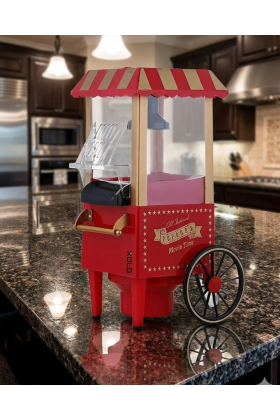 Sıcak Hava Teknolojili Yapışmaz Popcorn Makinesi