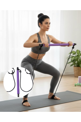 Taşınabilir Pilates Bar Ev Sporuna Uygun Hafif ve Dayanıklı Yapı