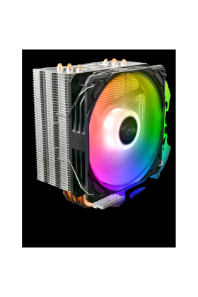 GAMDIAS BOREAS E1-410 ARGB 120mm CPU  Kule Tipi Hava Soğutma Doğrudan Temas Teknolojisine Sahip 4 adet Gelişmiş Bakır Isı Borusu (AMD AM4-AM5 ve INTEL Tüm işlemciler ile uyumlu)(1923)