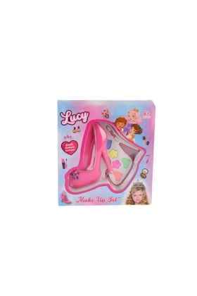 LMN212 AYAKKABILI KUTULU TEKLİ MAKYAJ SETİ