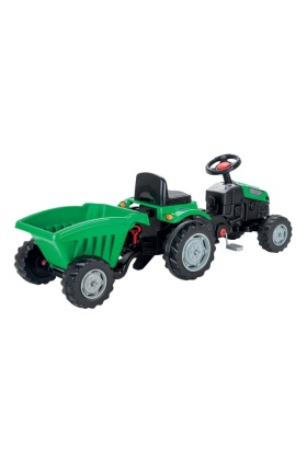 07 316 TRAKTÖR RÖMORKLU PEDALLI YEŞİL