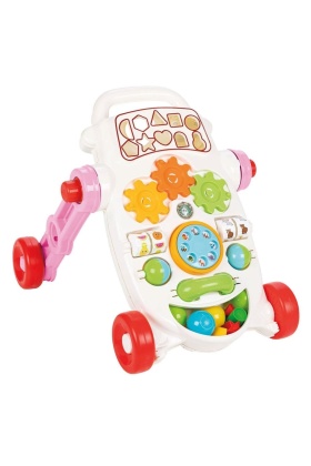07 539 Happy İlk Adım Arabası Pembe Oyuncak