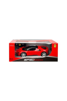 97300 1:14 Ferrari SF90 Stradale Işıklı Uzaktan Kumandalı Araba 34 cm -