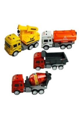 JW567-006 SÜRTMELİ 6 ASORTİ 1:32 KAMYON İŞ -VRD