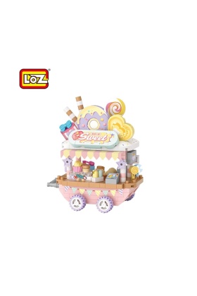 LZ-8855 NessiWorld TATLI SEPETİ ARABASI 300 PARÇA BLOCK OYUNCAK