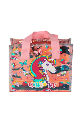 Dream Vest Şeffaf Hologram Unicorn El Çantası