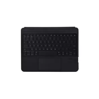 Newface T5206D iPad 10.2 (7.nesil) Kılıf İnter Ledli Klavyeli Tablet Kılıfı - Siyah