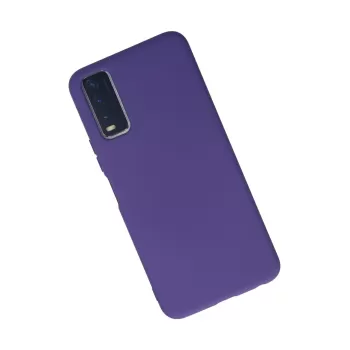 Newface Vivo Y11S Kılıf Nano içi Kadife Silikon - Mor