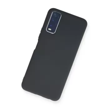 Newface Vivo Y11S Kılıf Nano içi Kadife Silikon - Lacivert