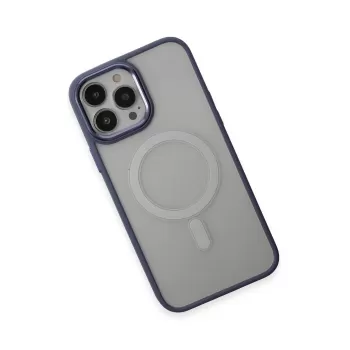 Newface iPhone 15 Pro Max Kılıf Room Magneticsafe Silikon - Sierra Blue