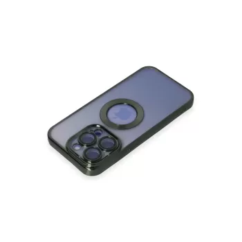 Newface iPhone 15 Pro Max Kılıf Slot Silikon - Köknar Yeşili