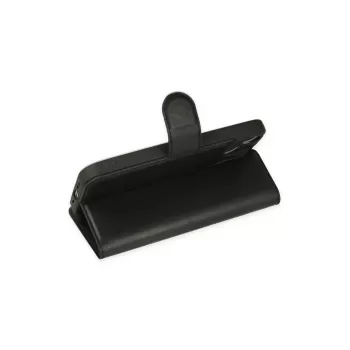 Newface iPhone 14 Plus Kılıf Trend S Plus Kapaklı Kılıf - Siyah