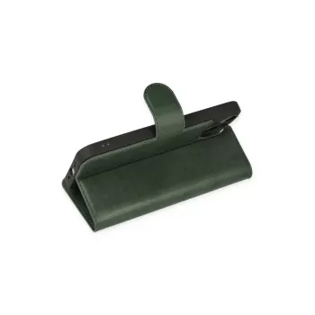 Newface iPhone 14 Plus Kılıf Trend S Plus Kapaklı Kılıf - Yeşil